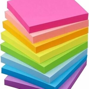 OFIXO reative Colorful 400 Sheets Memo Pad Note N Times Post Note Paper Free Stickers Post Sticky Notes Stationary