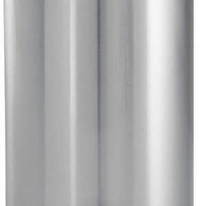 Stainless Steel Plain Pedal Bin with Plastic Bucket And Lid | Garbage Bin Trash Can, Round Shape Dustbin For Home, Bathroom, Kitchen, Room, Office (5 Litre)