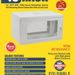 4U DVR /NVR Wall Rack ,Secure, Compact & Reliable Storage